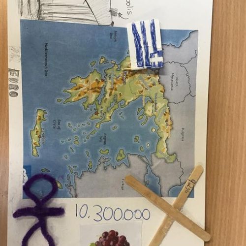 Maps of Greece full of facts